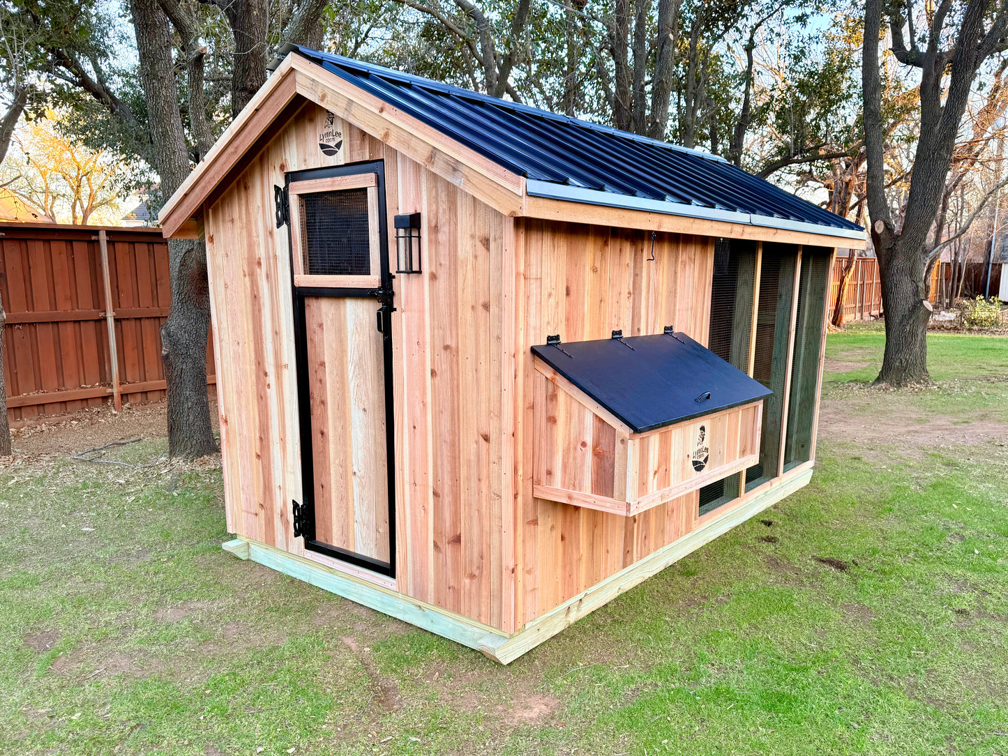 Double Walk-In Coop