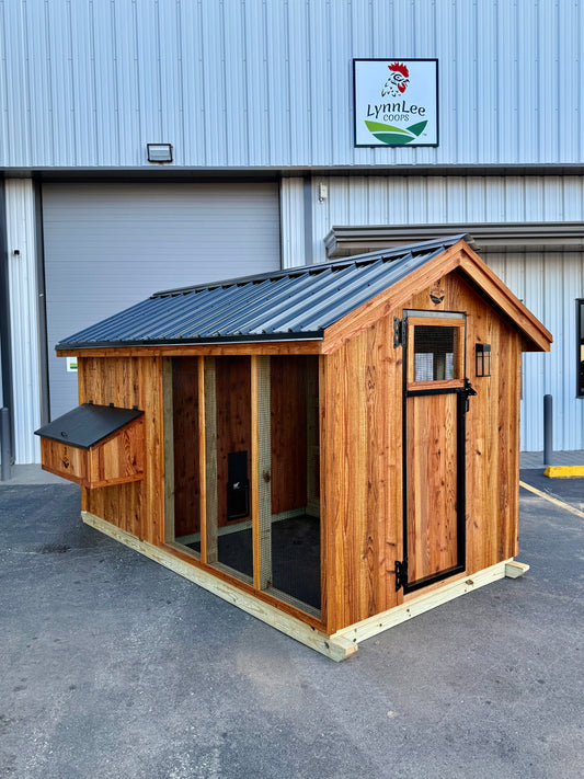 Double Walk-In Coop